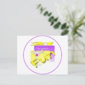 21 und für Spaß bereit Postkarte (Stehend Vorderseite)