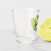 21 und Recht auf ein Limones Personalisiertes Schnapsglas (Links)