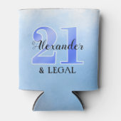 21 und rechtsblau dosenkühler (Vorderseite)