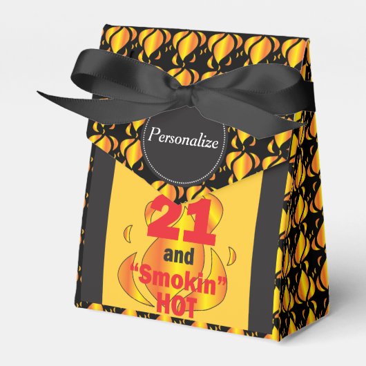 21 und Smokin Hot Geschenkschachtel (Vorderseite)