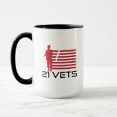 21 Vets Kaffee-Cup Tasse (Links)