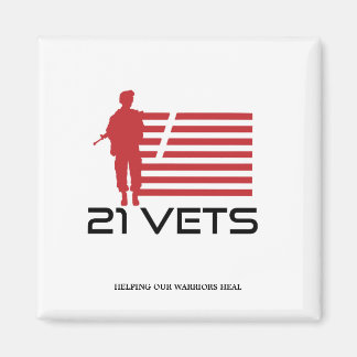 21 Vets Magnet