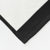 #21 White Number 21 Halloween-Cos im Sportfanganst Fleecedecke (Ecke)