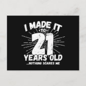 21 Year Old Birthday - Birthday Meme - Funny 21 Postkarte (Vorderseite)