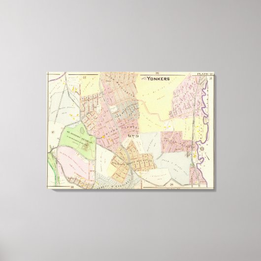 21 Yonkers Leinwanddruck (Vorderseite)