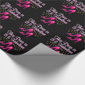 21 YR ALTER SHOE QUEEN GESCHENKPAPIER (Ecke)