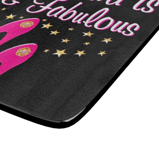 21 YR ALTER SHOE QUEEN SCHNEIDEBRETT (Ecke)