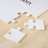 21st birthday bold letter name date simple man boy puzzle (Seite)