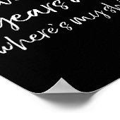 21st Birthday I Gave Birth 21 Years Ago Where's My Poster (Ecke)