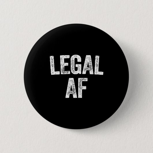 21st Birthday Legal Af Long Sleeve Button (Vorderseite)