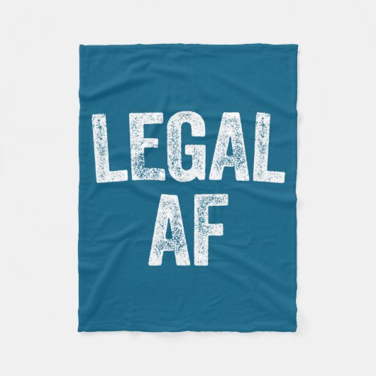21st Birthday Legal Af Long Sleeve  Fleecedecke (Vorderseite)