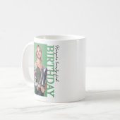 21st Birthday Photo college Party  Kaffeetasse (Vorderseite Links)