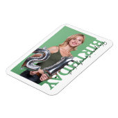 21st Birthday Photo college Party  Magnet (Linke Seite)