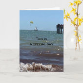 ***21st BIRTHDAY*** WISHES FOR "BEST ONE YET" Karte (Gelbe Blume)