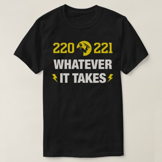 220 221 Was auch immer es Design für eine Electric T-Shirt (Design vorne)