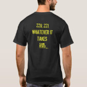 220-221 was auch immer T-Shirt (Rückseite)