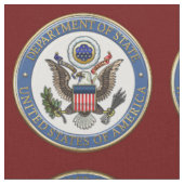 [220] Emblem des U.S. Department of Staat (DoS) [3 Stoff (Nahaufnahme)