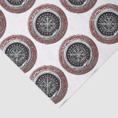 [220] Vegvisir - Viking Silver Magic Runic Compass Seidenpapier (Ausschnitt)