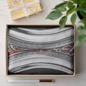 [220] Vegvisir - Viking Silver Magic Runic Compass Seidenpapier (Geschenk)