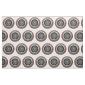 [220] Vegvisir - Vikings silberner magischer Runic Stoff (Fat Quarter (45,7 x 55,9 cm))