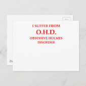 221b Bäckerstraße Postkarte (Vorne/Hinten)