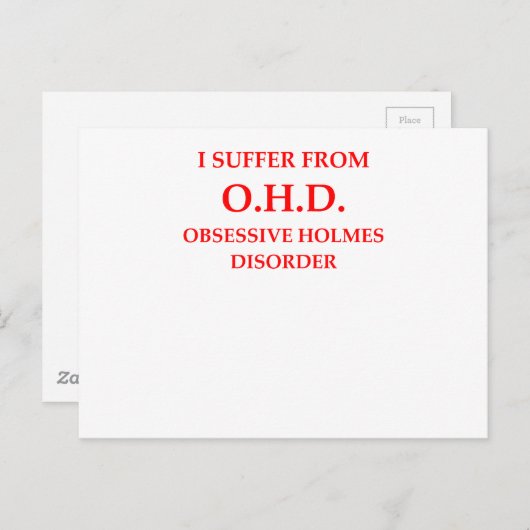 221b Bäckerstraße Postkarte (Vorne/Hinten)