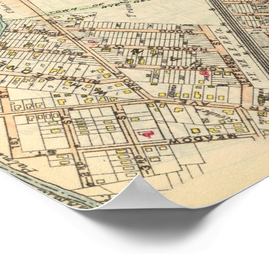 222223 Harrison, Mamaroneck Poster (Ecke)