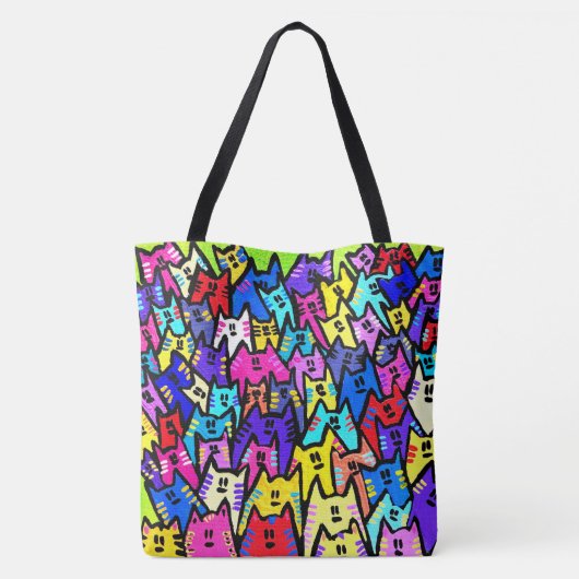 222 - CATS - Totbeutel Tasche (Rückseite)