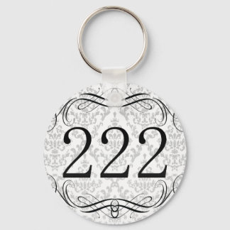 222 Flächencode Schlüsselanhänger