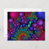 222 Fraktal Postkarte (Vorne/Hinten)