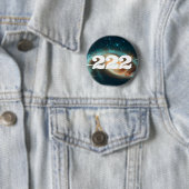 222 Universe Angel Number Galaxy Manifestation Button (Beispiel)