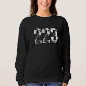 223 Area Code Lancaster PA Mobile Telephone Area C Sweatshirt (Vorderseite)