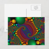 223 Fraktal Postkarte (Vorne/Hinten)