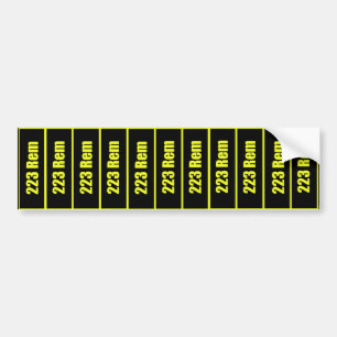 223 Rem - Ammo Can decals Autoaufkleber