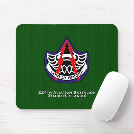 224th Luftfahrt-Bataillon (Radioforschung) Mousepad (Mit Mouse)