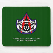 224th Luftfahrt-Bataillon (Radioforschung) Mousepad (Vorne)