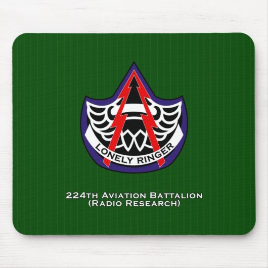 224th Luftfahrt-Bataillon (Radioforschung) Mousepad (Vorne)