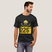 225 Grad Grillen Rauchen T-Shirt (Vorne ganz)