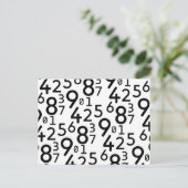 225 RANDOM-ZAHLEN-FRAKTIONEN MIT ARITHMETISCHEM LE POSTKARTE (Stehend Vorderseite)