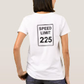 225 WPM Court Reporter T - Shirt (Rückseite)