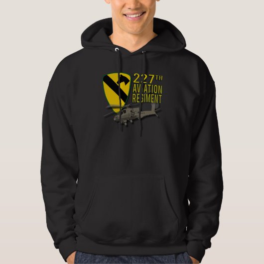 227th Luftfahrt-Regiment Apache Hoodie (Vorderseite)