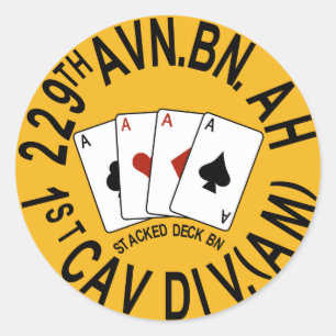 229. Luftfahrt 1. Bataillon Runder Aufkleber