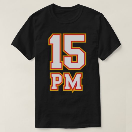 22.00 Uhr Spielernummer T-Shirt (Design vorne)