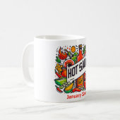 22.01. - Hot Sauce Day Kaffeetasse (Vorderseite Links)