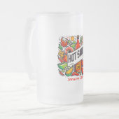 22.01. - Hot Sauce Day Mattglas Bierglas (Vorderseite Links)