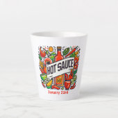 22.01. - Hot Sauce Day Milchtasse (Vorderseite)