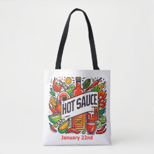 22.01. - Hot Sauce Day Tasche