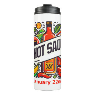 22.01. - Hot Sauce Day Thermosbecher