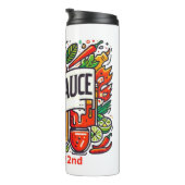22.01. - Hot Sauce Day Thermosbecher (Nach rechts gedreht)