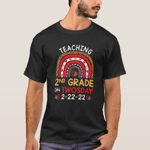 22.02.2022 Unterricht 2. Klasse an Zweitageslehrer T-Shirt
